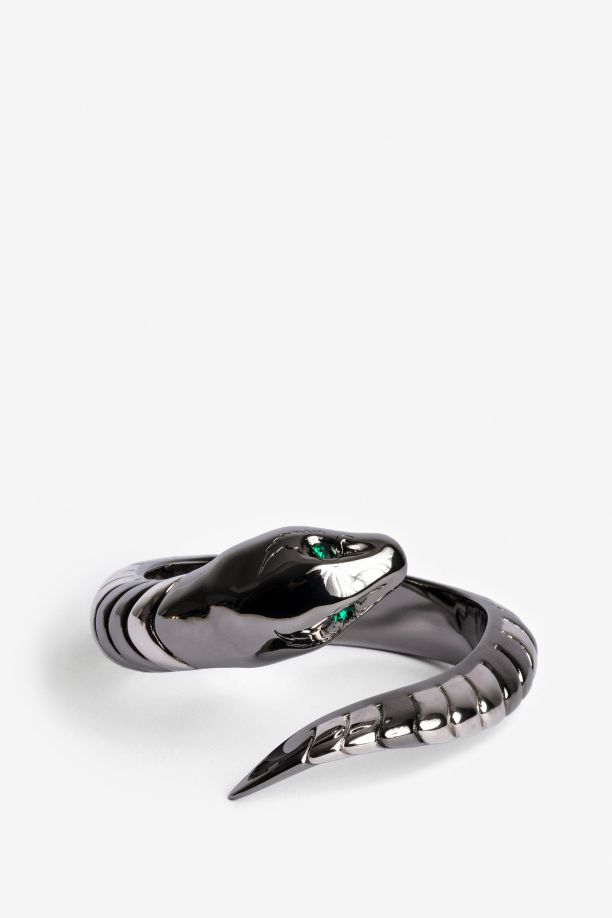 Mujer Zadig & Voltaire Joyas | Pulsera Snake Shiny Silver