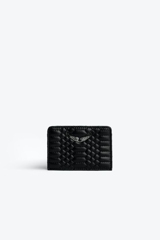 Mujer Zadig & Voltaire Billeteros Y Monederos | Tarjetero Zv Pass Negro